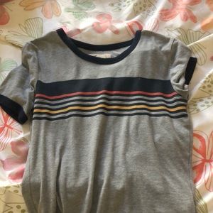 Grey striped top